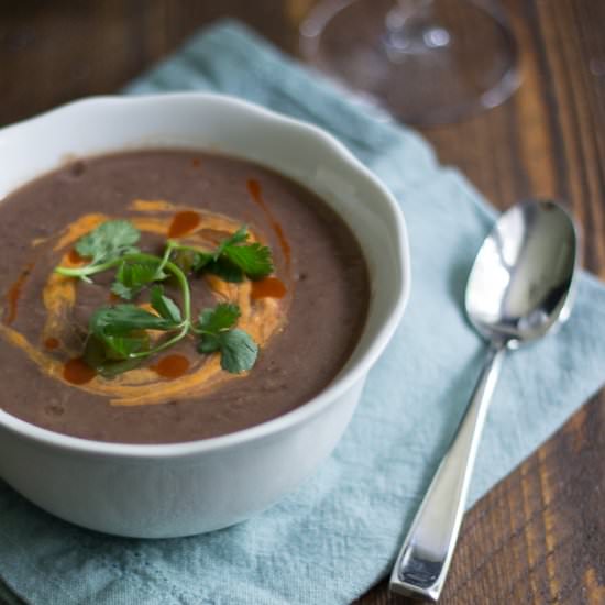 Easy Black Bean Soup