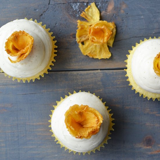 Pineapple Cupcakes