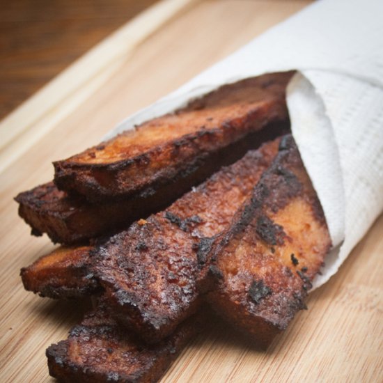 Smoky Vegan Tofu Bacon