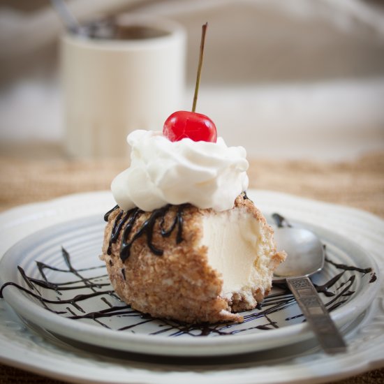 Mexican (not) Fried Ice Cream