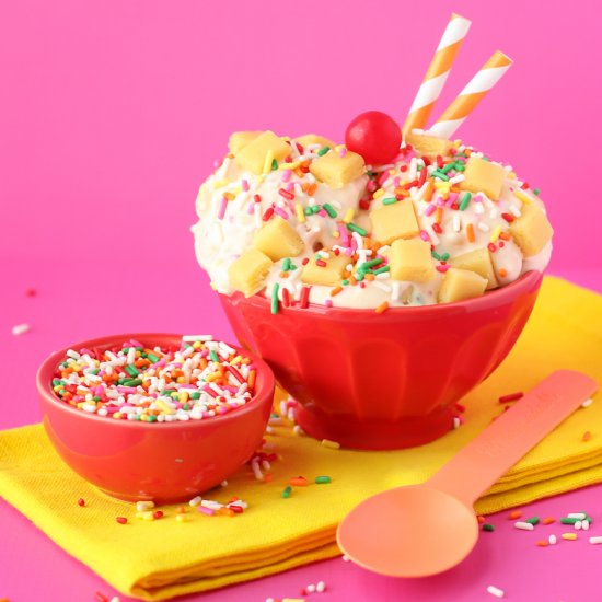 Cake Batter Ice Cream