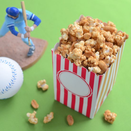 Homemade Cracker Jack Caramel Popcorn