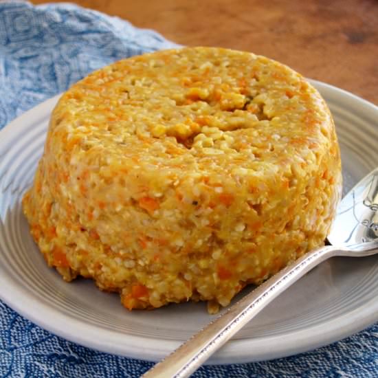 Carrot Halwa Steel Cut Oatmeal