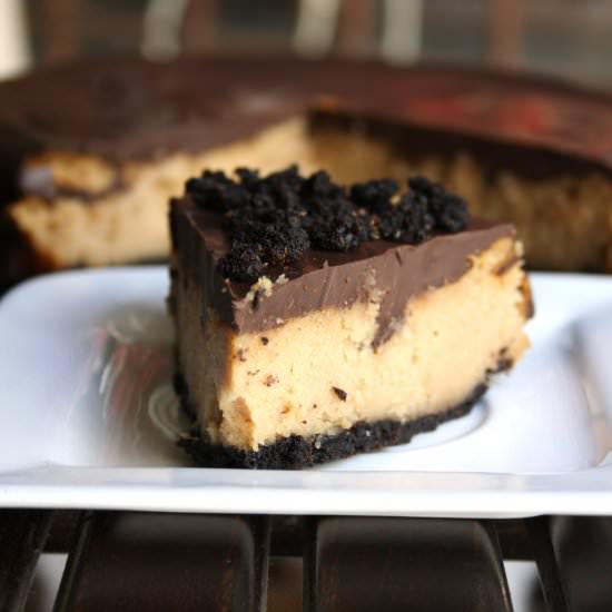 Chocolate Peanut Butter Cheesecake