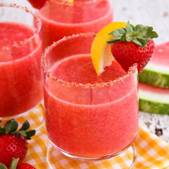 Frozen Strawberry Watermelon Lemona