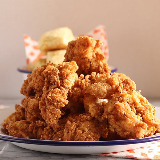 Rosemary Buttermilk Fried Chicken