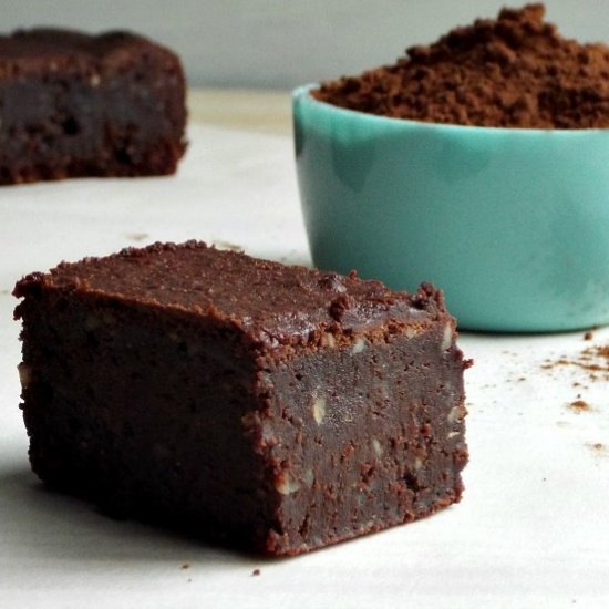 Flourless Hazelnut Brownies