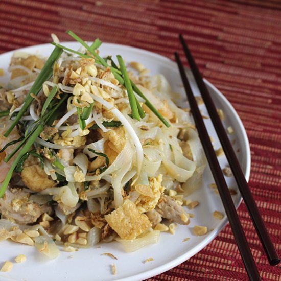 Lighter Pad Thai with Konjac Noodle