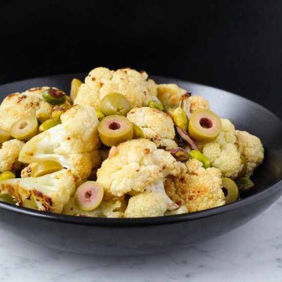 Mustard Roasted Cauliflower