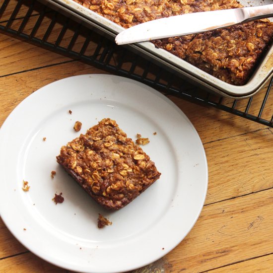 Chewy Oatmeal Yogurt Bars