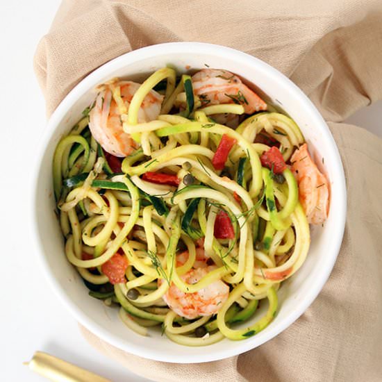 Lemon-Dill Zucchini Pasta