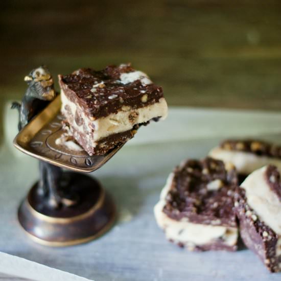 Chunky Monkey Ice Cream Sandwiches