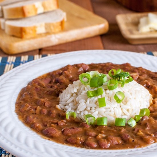 Ultimate BBQ Red Beans and Rice