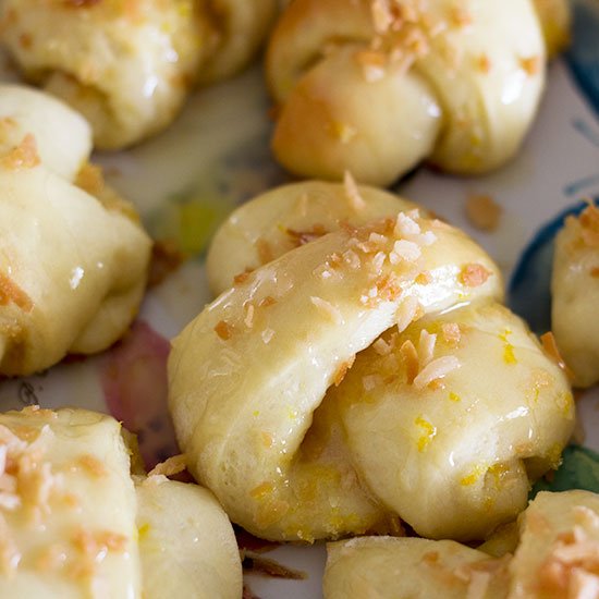 Sweet Coconut Orange Rolls