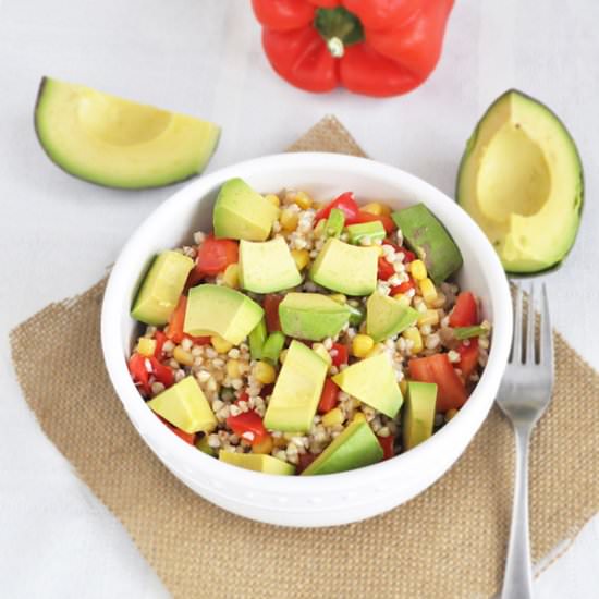 Buckwheat Avocado Salad