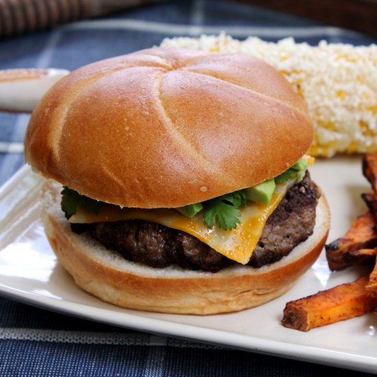 Michael Symon’s Spicy 50/50 Burger