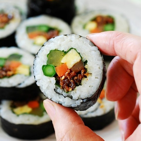 Gimbap – Korean Rice Rolls