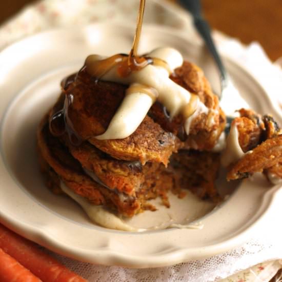 Carrot Cake Pancakes