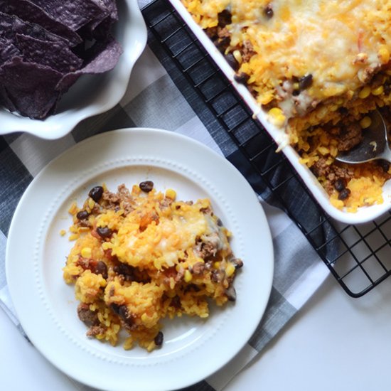 Southwest Rice Casserole