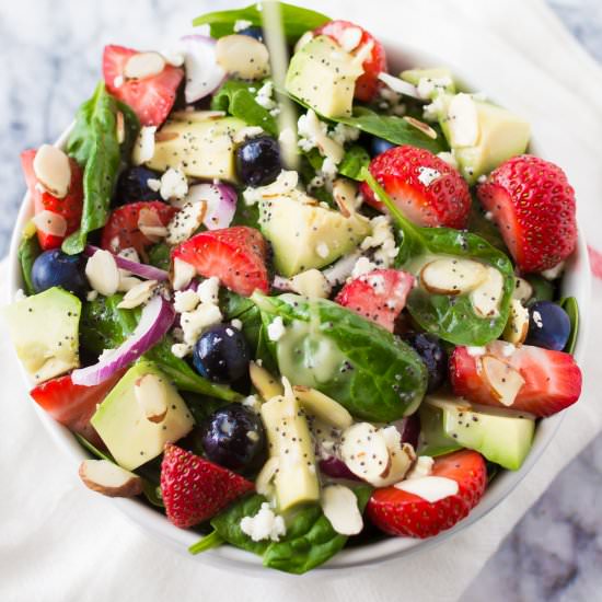 Berry Spinach Salad