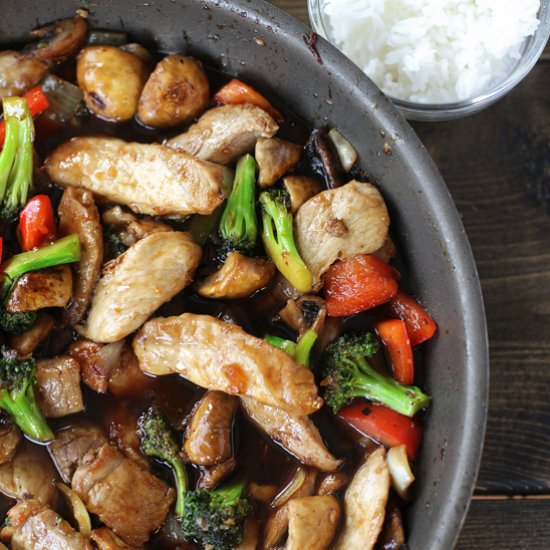 Quick Asian Style Pork Stir-Fry