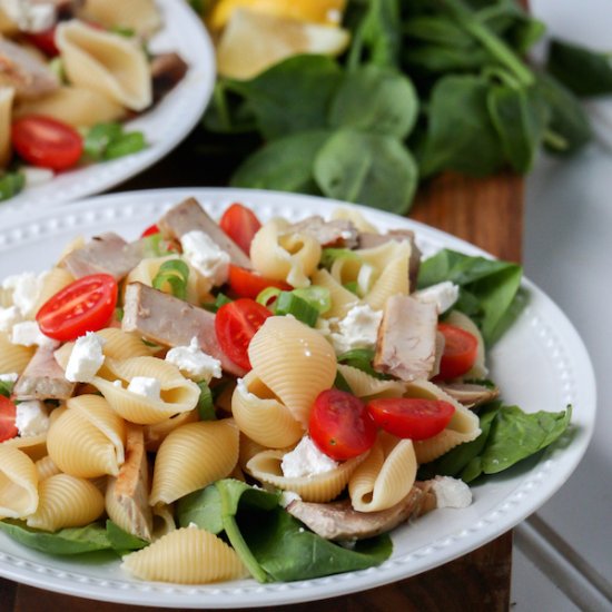 Tuna Steak Conchiglie Pasta