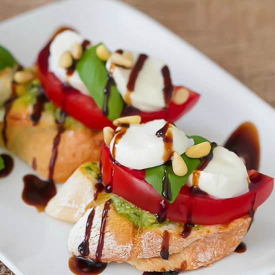 Caprese Salad Stack