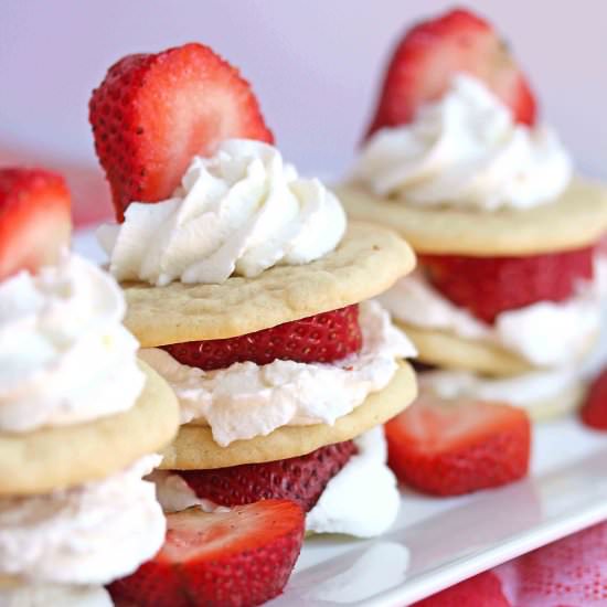 Strawberry Shortcake Stacks