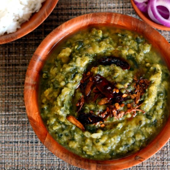 Spinach Dhal