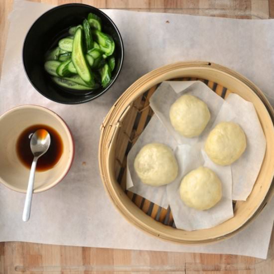 Vegetarian Steamed Buns (Bao)