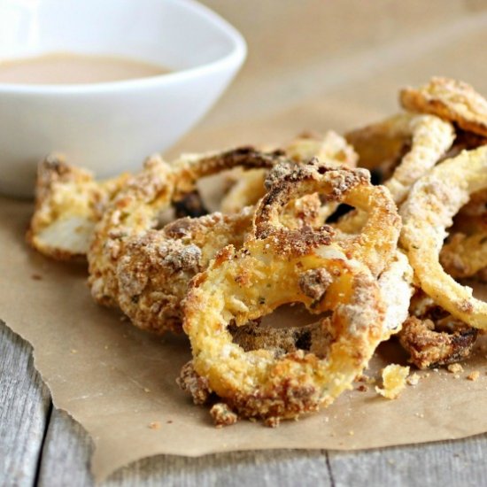 Crispy Baked Onion Rings