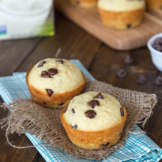 Coconut Chocolate Chip Muffins