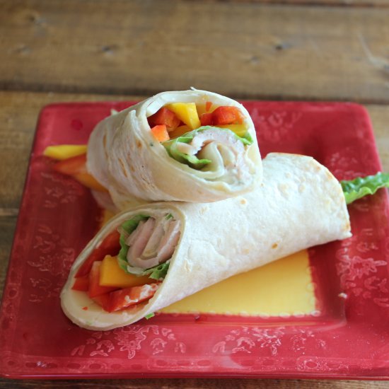 Southwestern Turkey Wraps