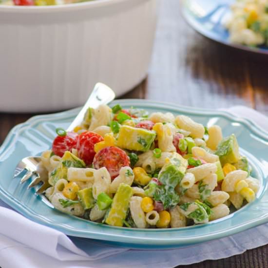 Healthy Summertime Pasta Salad