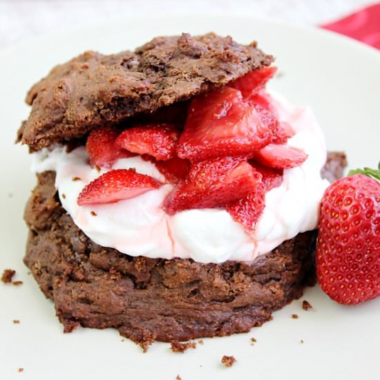 Chocolate Strawberry Shortcake