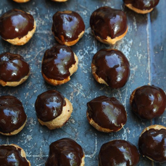 Chocolate Profiteroles