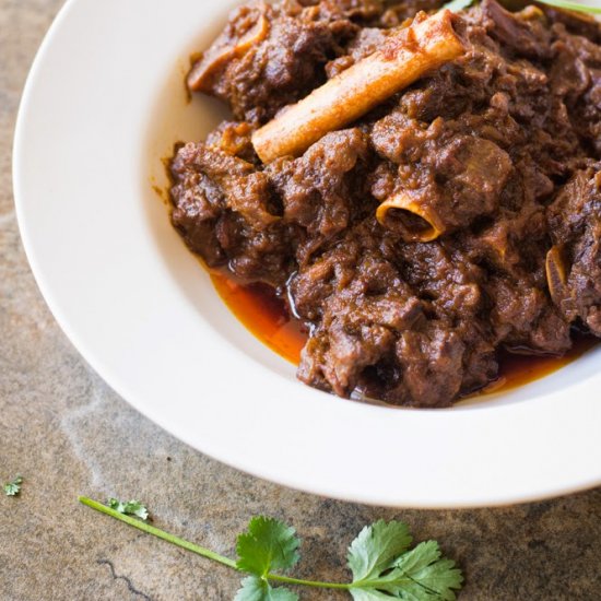 Kosha Mangsho (Mutton Curry)