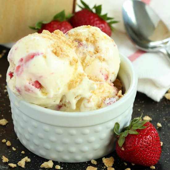 Strawberry Cheesecake Ice Cream