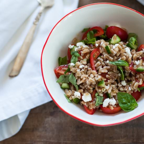 Israeli Farro Salad