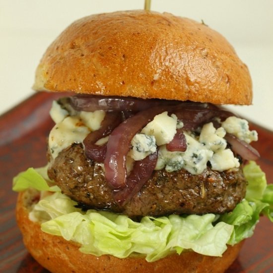 Cabernet and Gorgonzola Burger