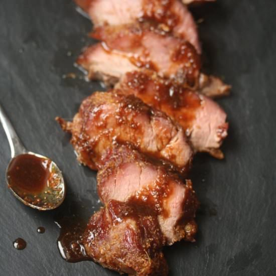 Maple-Ginger Pork Tenderloin