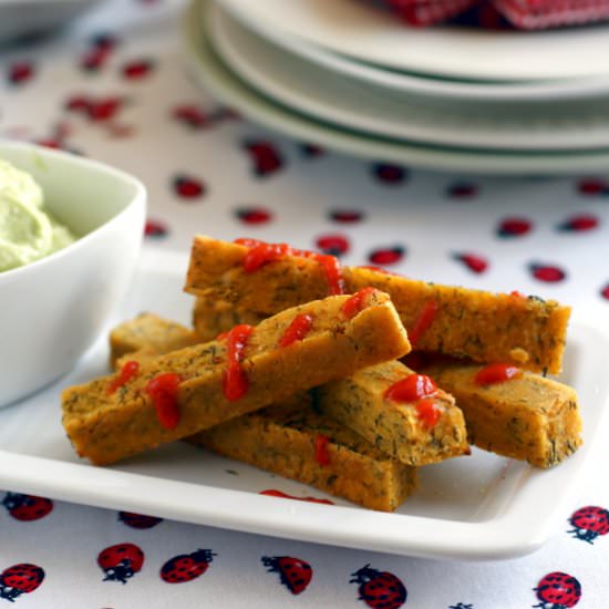 Herbed Chickpea Oven Fries