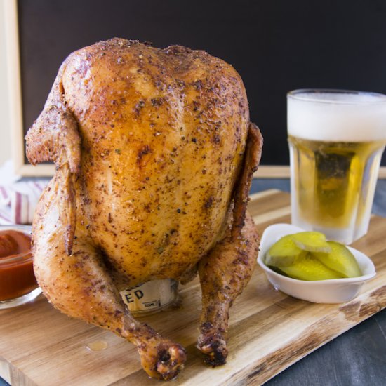 Juicy Beer Can Chicken