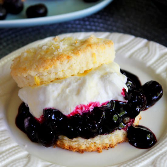 Blueberry Shortcakes