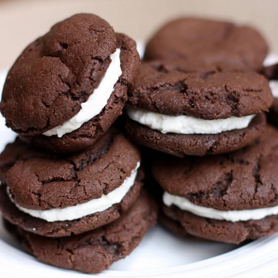 Homemade Oreo Cookies