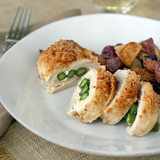 Champagne Chicken and Asparagus