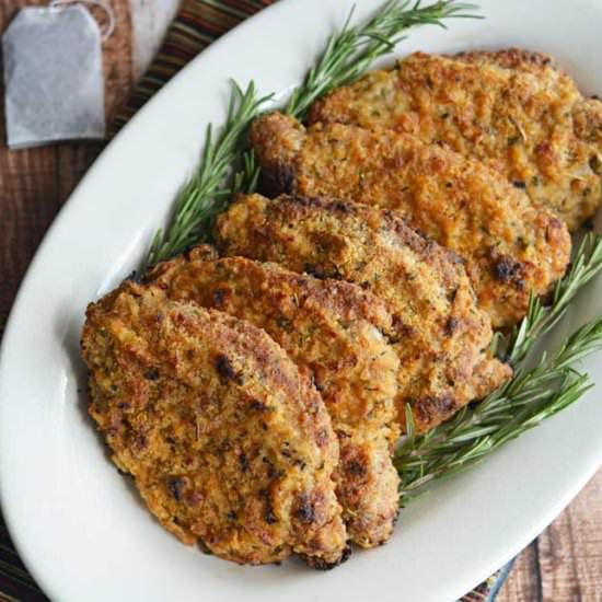 Crispy Baked Sweet Tea Pork Chops