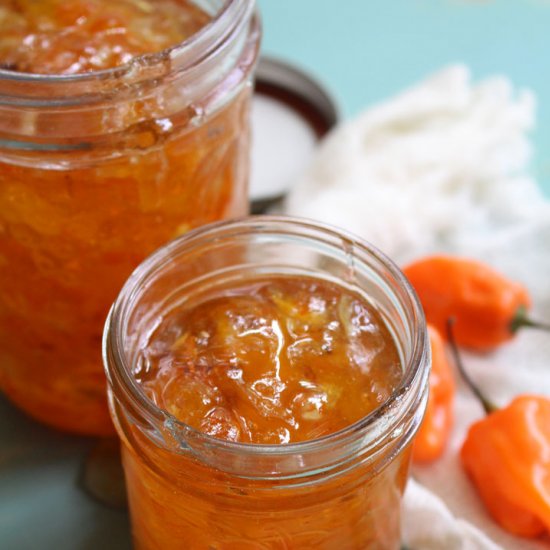 Habanero Gold Hot Pepper Jelly