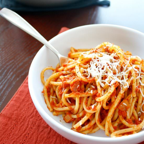 Bucatini all’Amatriciana