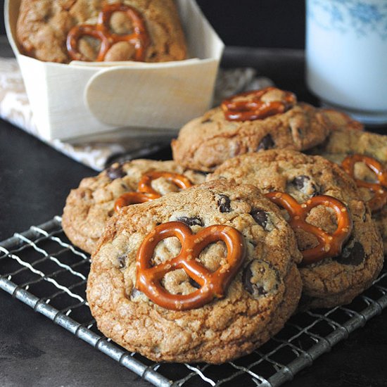 Pretzel and Potato Chip Cookies